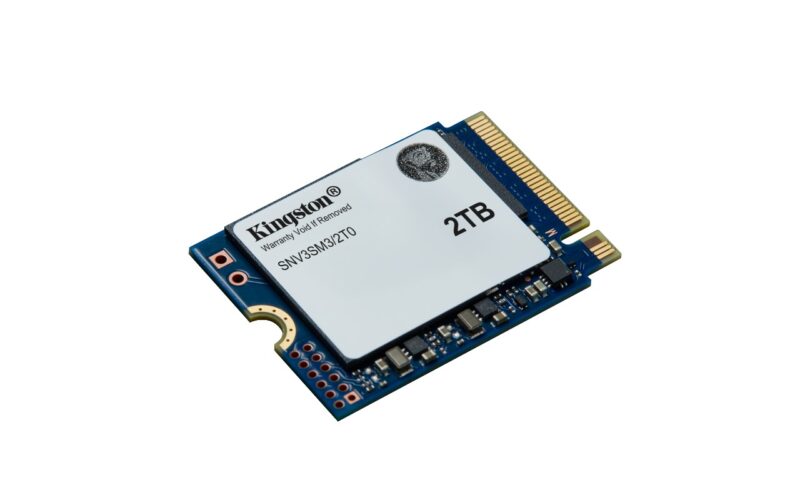 Kingston Luncurkan SSD NV3 PCIe 4.0 NVMe M.2 2230 untuk Laptop dan Gaming