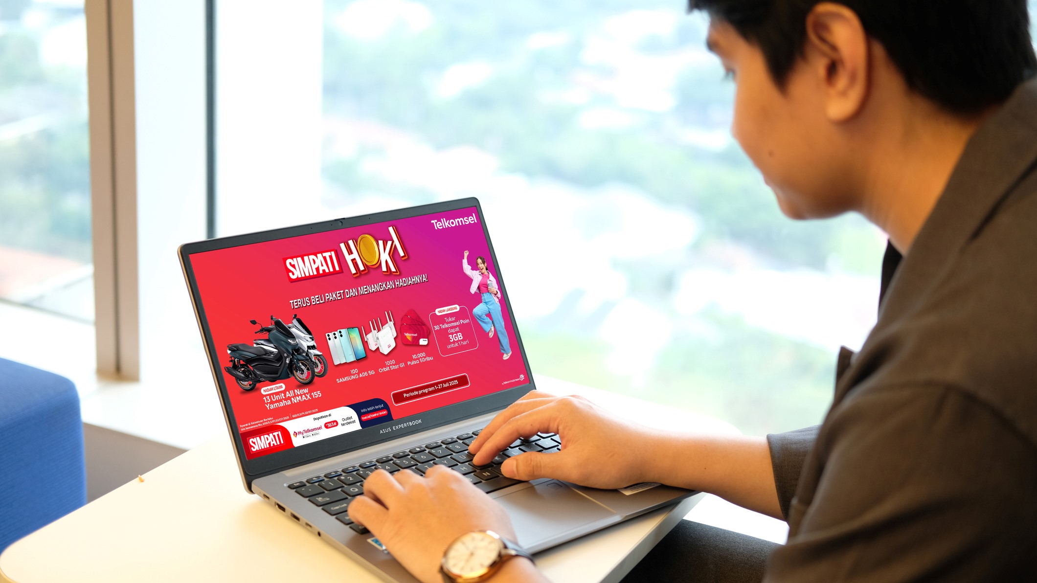 Telkomsel Gelar Undian SIMPATI HOKI Berhadiah Miliaran Rupiah