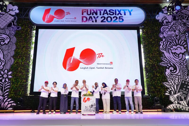 Telkom Indonesia Rayakan 60 Tahun dengan Inisiatif Digital dan Sosial