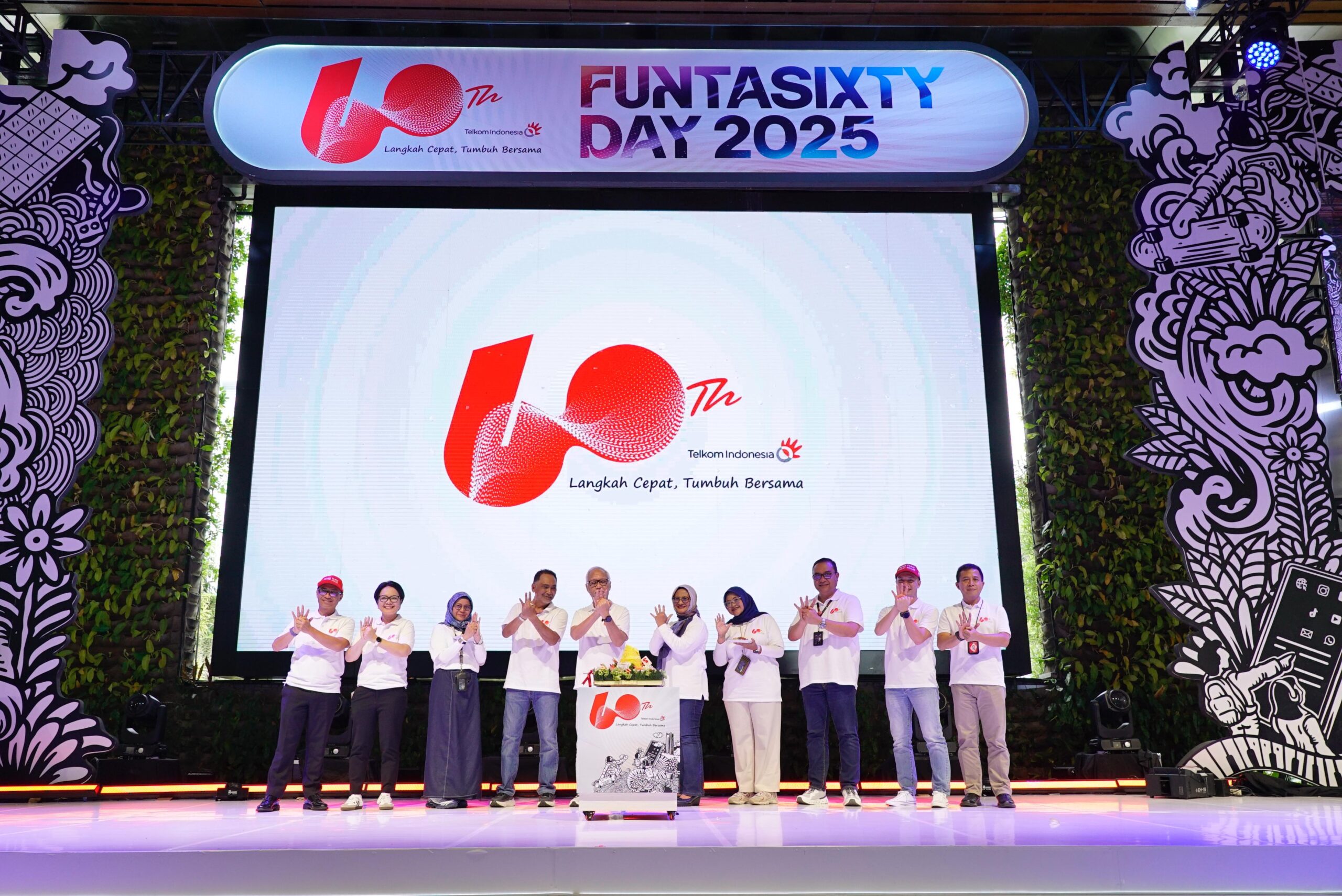 Telkom Indonesia Rayakan 60 Tahun dengan Inisiatif Digital dan Sosial