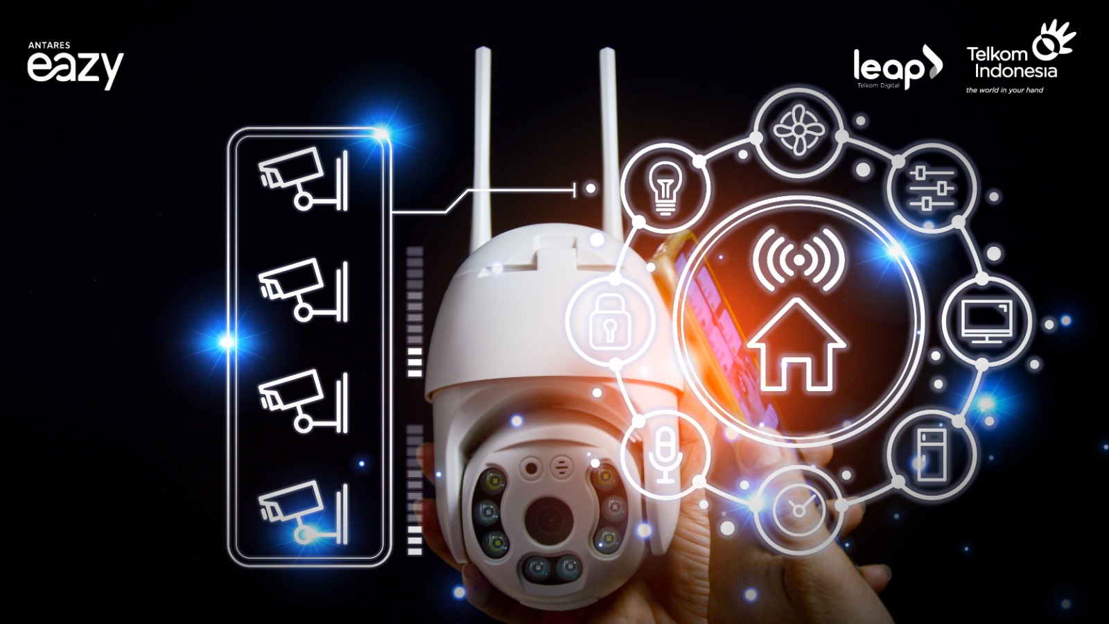 Antares Eazy dari Telkom Hadirkan Fitur Fire & Smoke Detection Berbasis AI