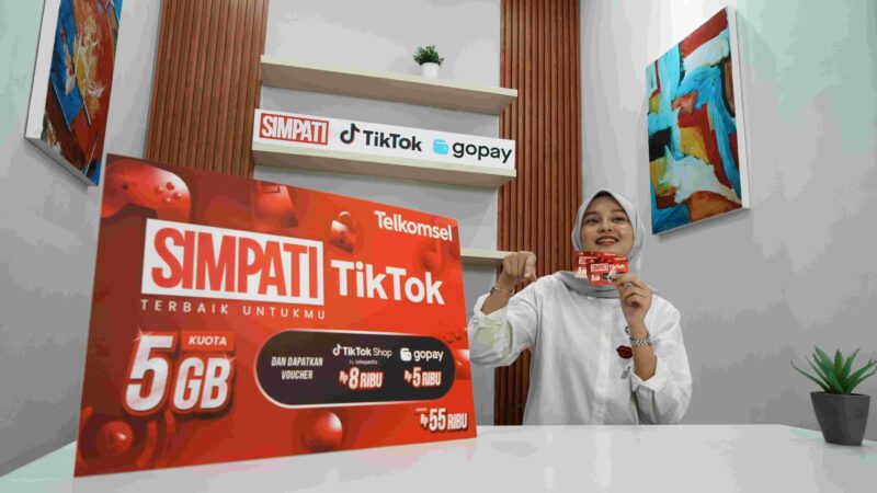 Telkomsel Hadirkan SIMPATI TikTok, Targetkan 2 Juta Pengguna Baru