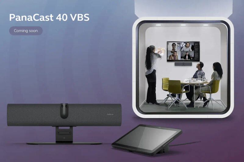 Jabra PanaCast 40 VBS, Video Bar Android Pertama dengan Sudut Pandang 180°