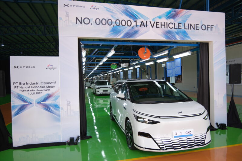 Erajaya dan XPENG Resmikan Pabrik Mobil Listrik Pertama di Indonesia