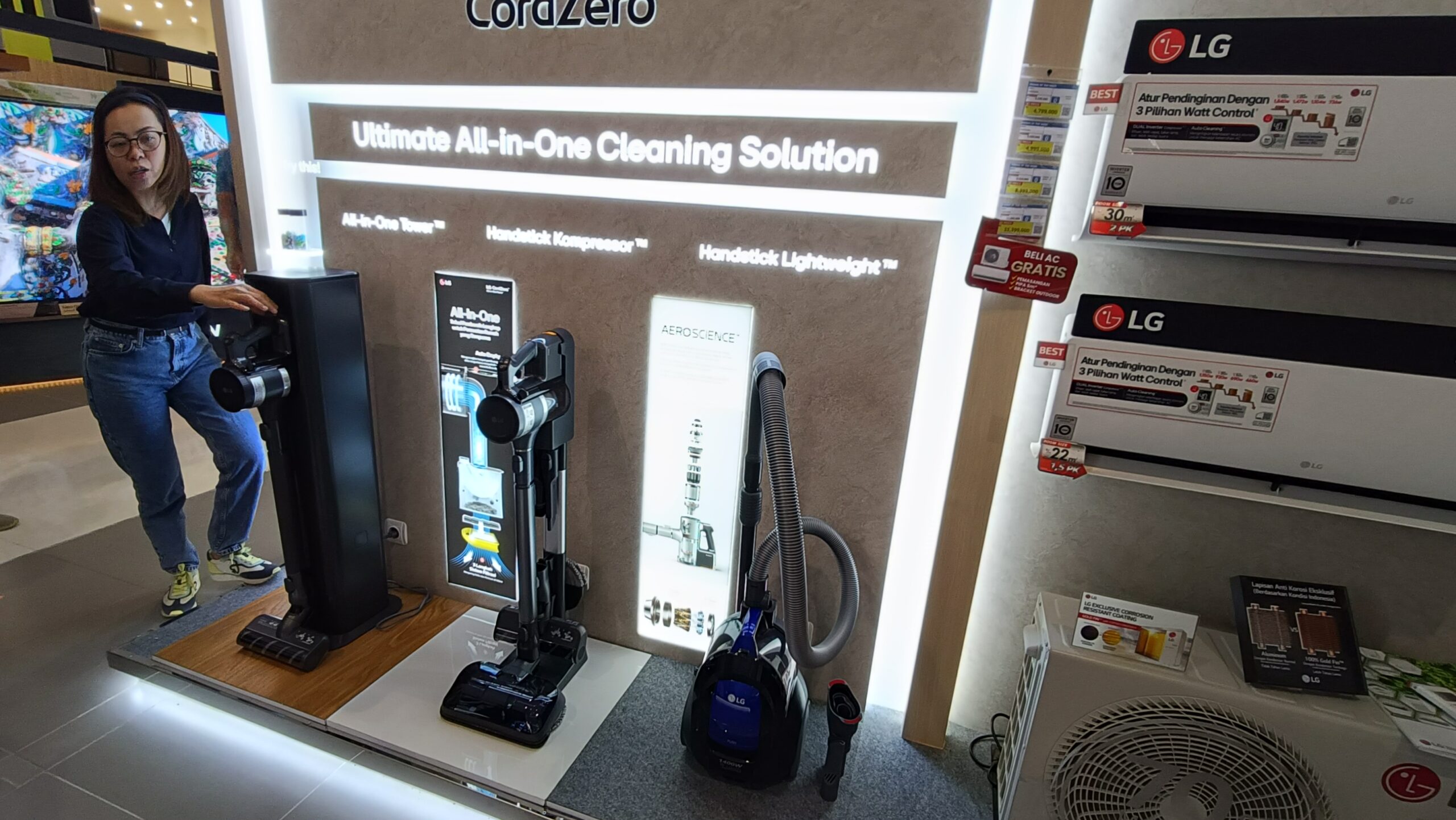 Content image for article: LG CordZero Hadir di Indonesia: Vacuum Cleaner Tanpa Kabel dengan Teknologi Canggih