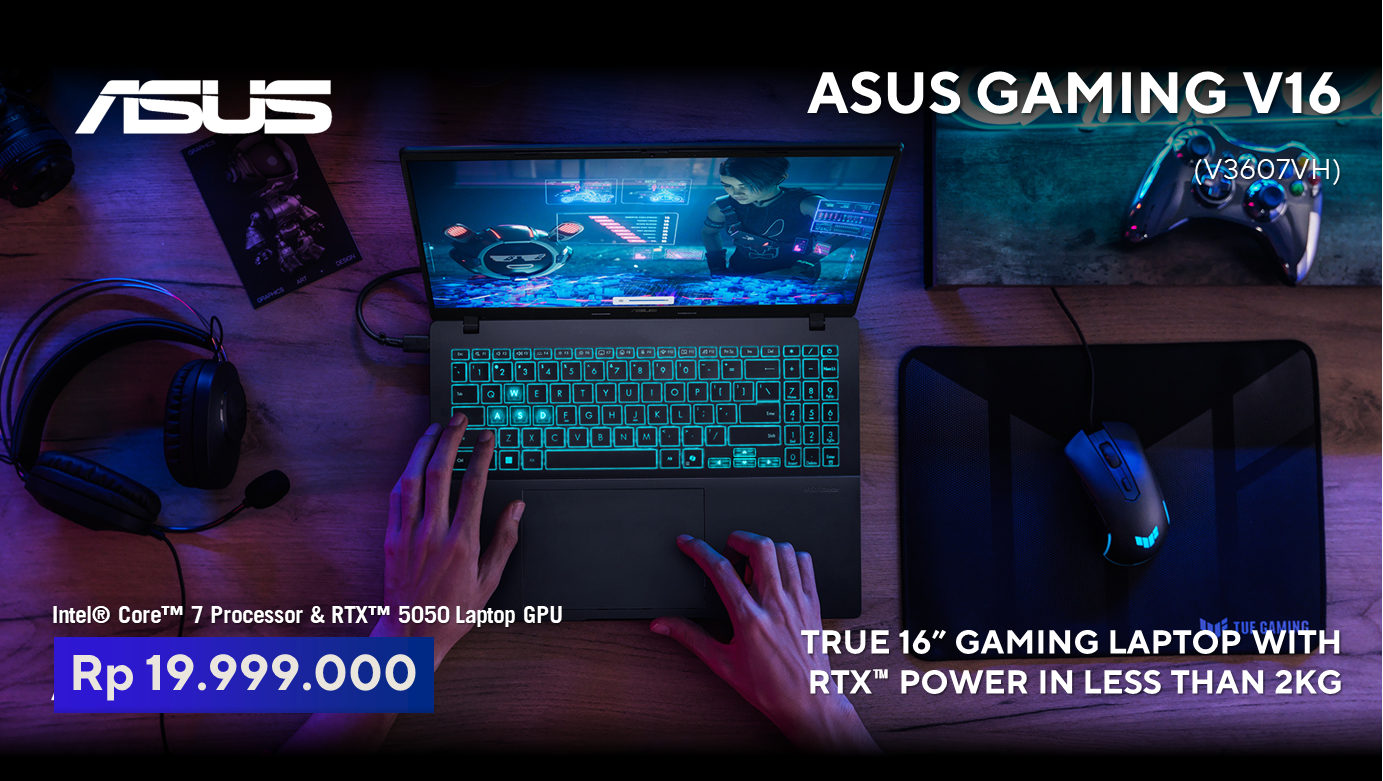 Content image for article: ASUS ROG Kuasai Pasar Laptop Gaming RTX 50 Series di Indonesia