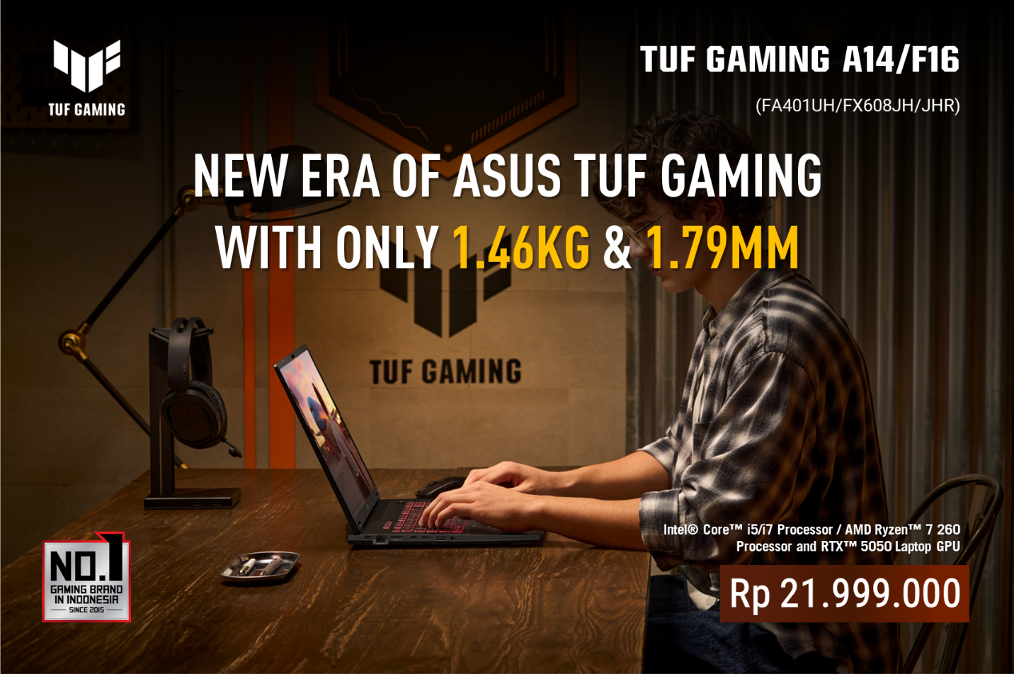 Content image for article: ASUS ROG Kuasai Pasar Laptop Gaming RTX 50 Series di Indonesia