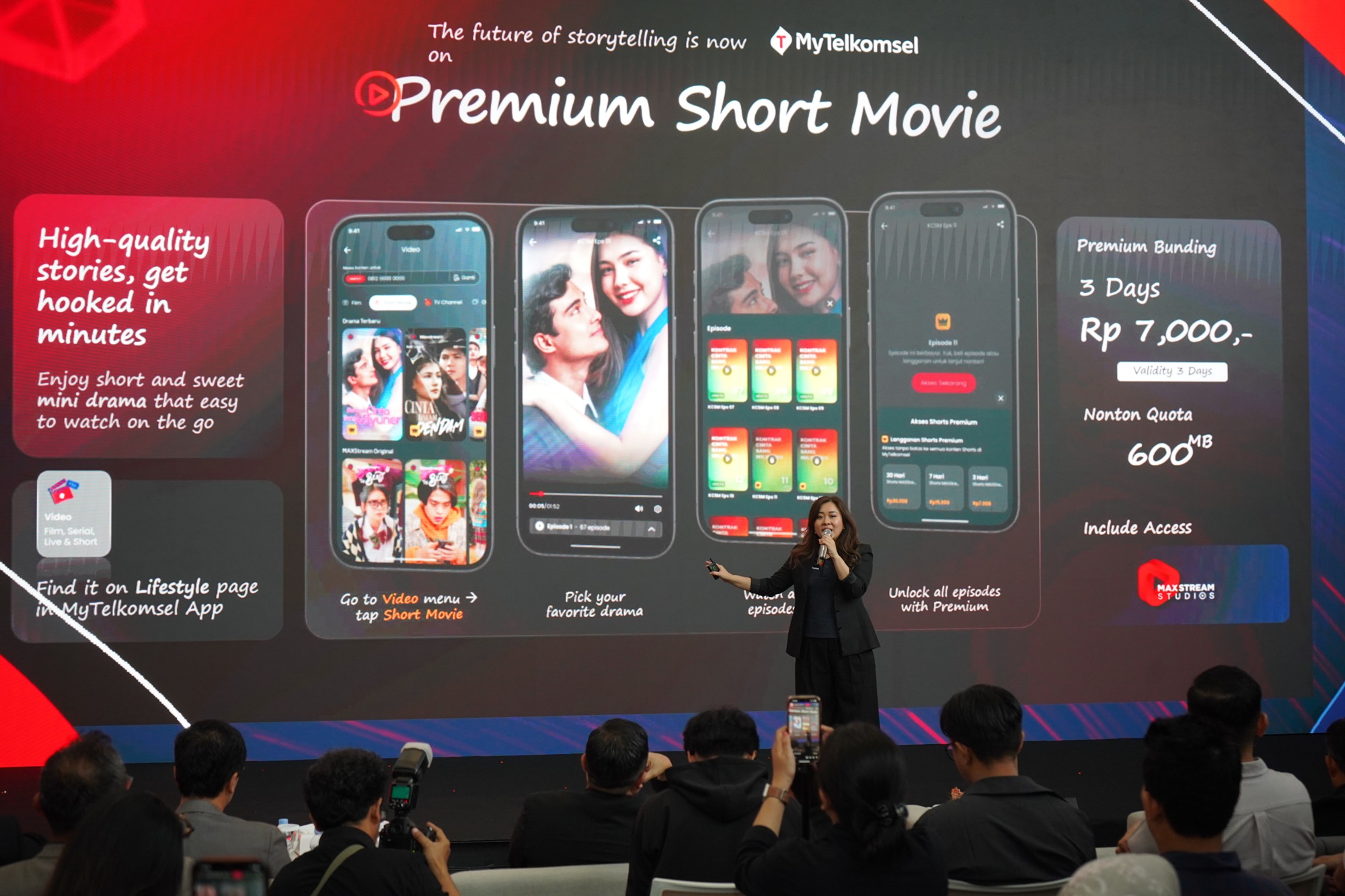 Content image for article: Telkomsel Luncurkan Fitur MyTelkomsel Short Movie, Tonton Film Pendek Eksklusif