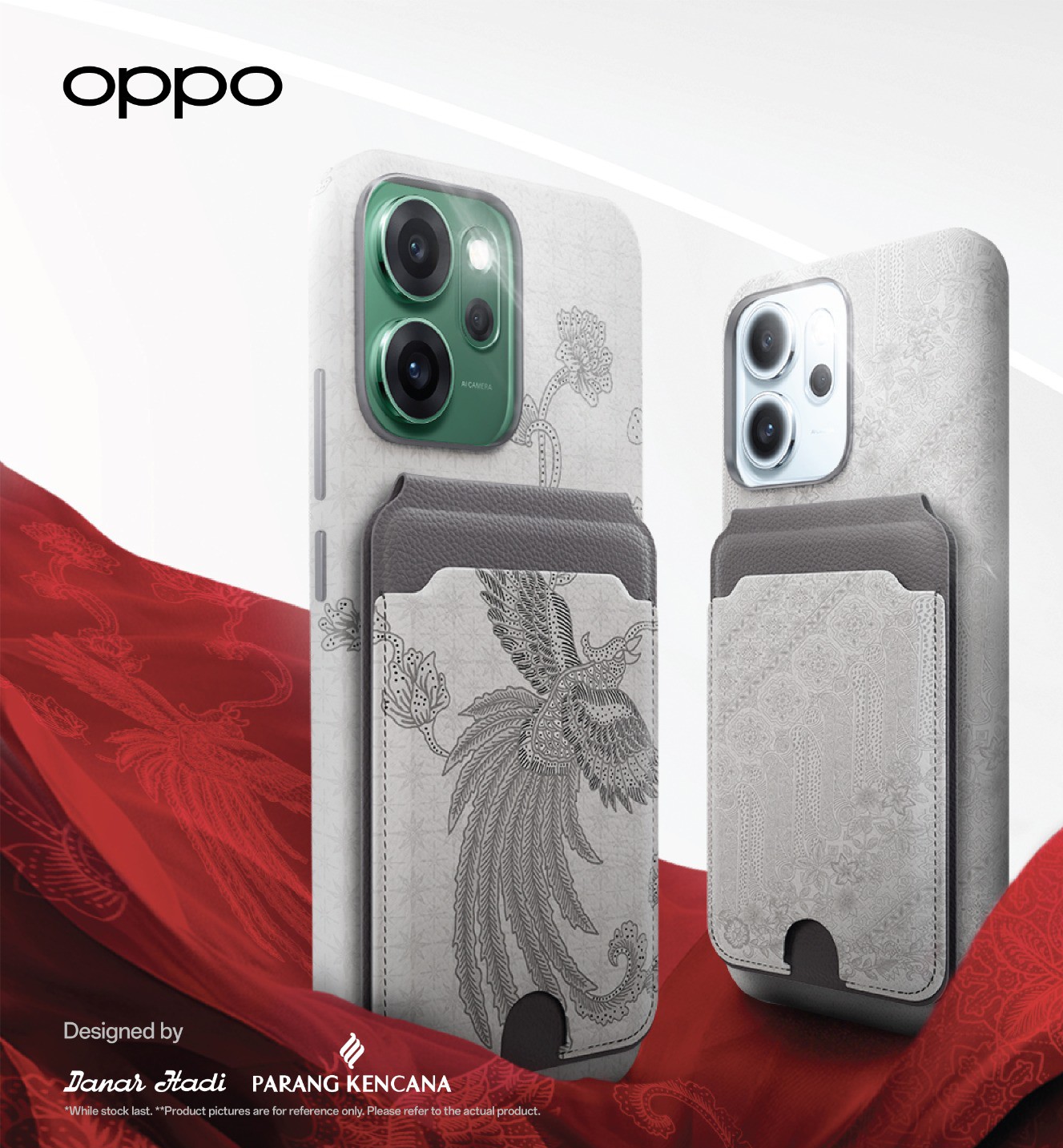 Content image for article: OPPO Hadirkan Case Batik Eksklusif & Watermark Kemerdekaan untuk 80 Tahun RI
