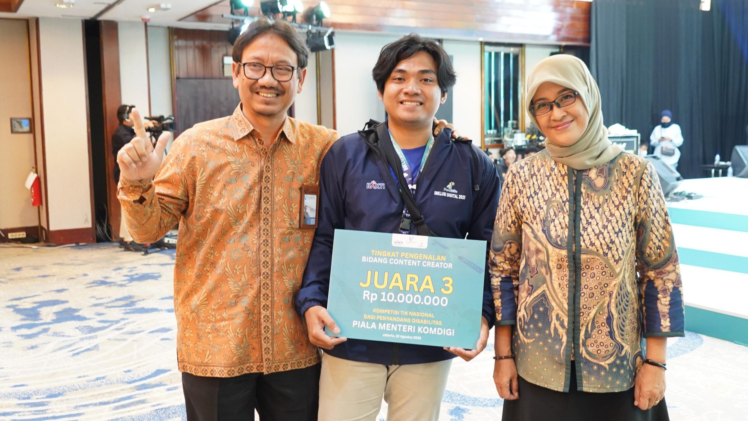 Content image for article: Kompetisi TIK Nasional Disabilitas 2025 Resmi Ditutup di Jakarta