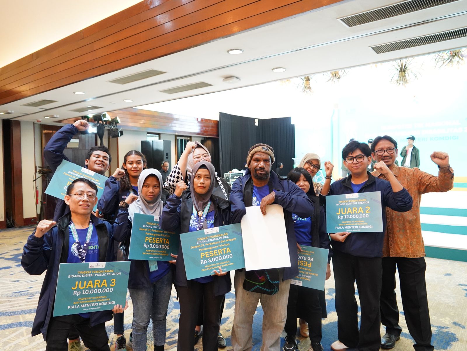 Content image for article: Kompetisi TIK Nasional Disabilitas 2025 Resmi Ditutup di Jakarta