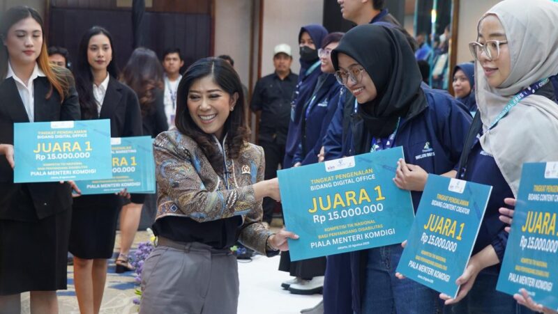 Kompetisi TIK Nasional Disabilitas 2025 Resmi Ditutup di Jakarta