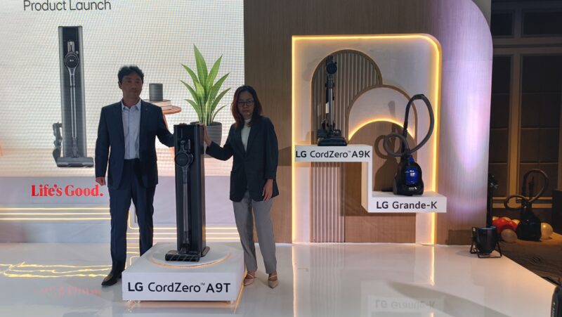 LG Luncurkan Tiga Vacuum Cleaner Inovatif di Indonesia