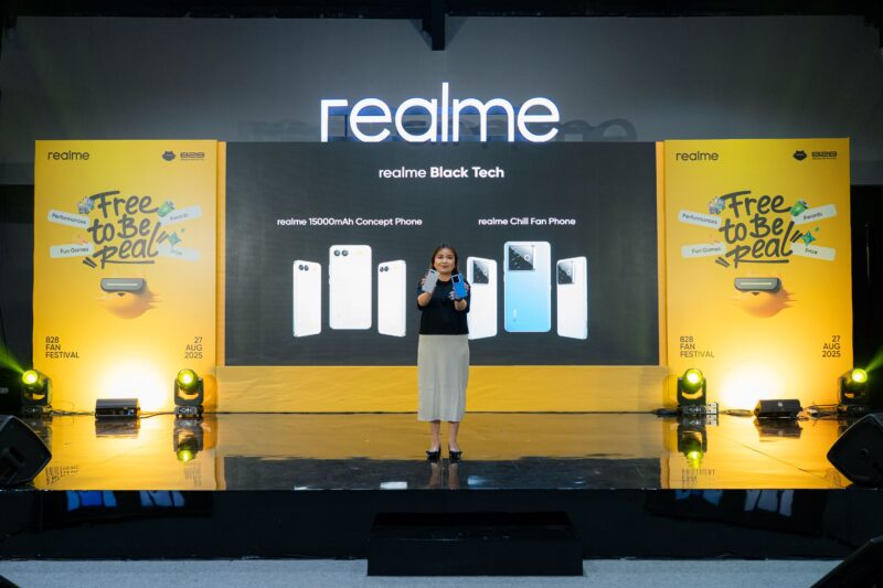 realme Luncurkan Baterai 15.000mAh dan Chill Fan Phone di Fan Festival 2025