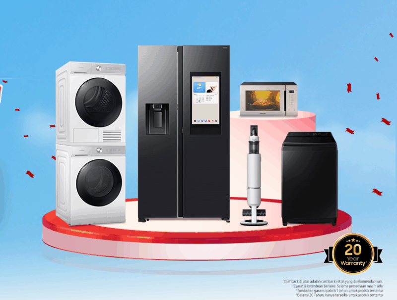 Samsung Luncurkan Promo “Bebas Merdeka Anti Ribet” Cashback Besar