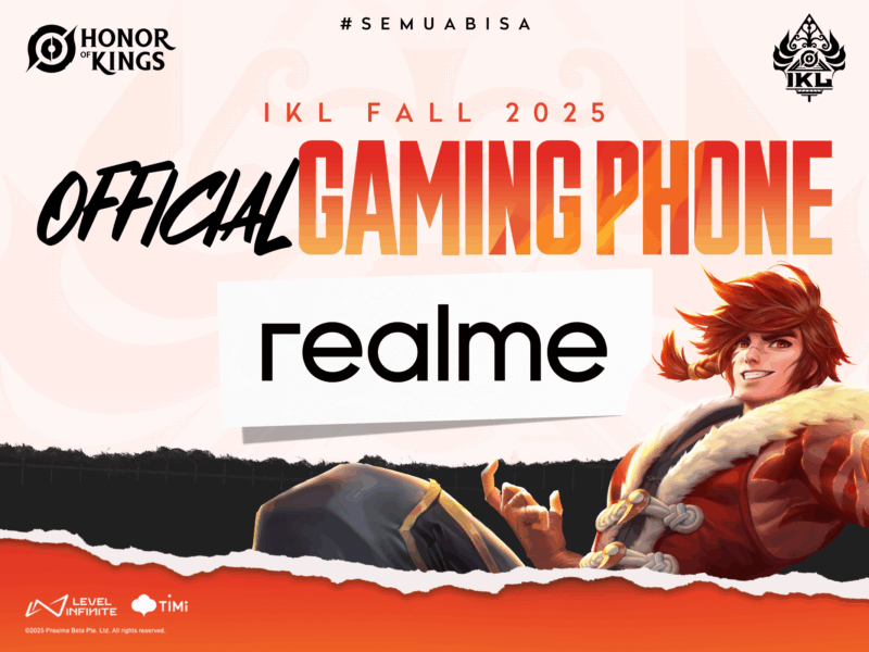 realme, Official Gaming Phone Honor of Kings Indonesia Kings Laga Fall 2025