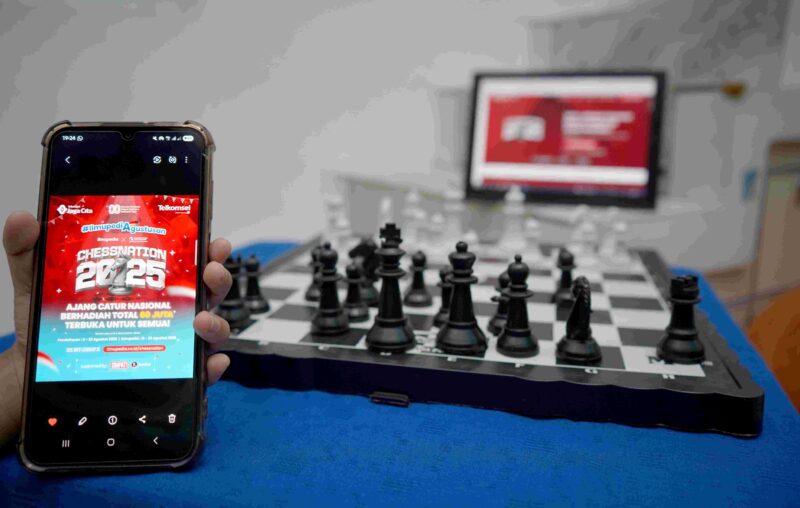 Telkomsel Gelar Kompetisi Catur Nasional Chessnation 2025 via Ilmupedia
