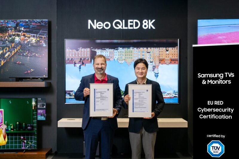 Samsung Smart TV 2025 Raih Sertifikasi Keamanan Siber Uni Eropa