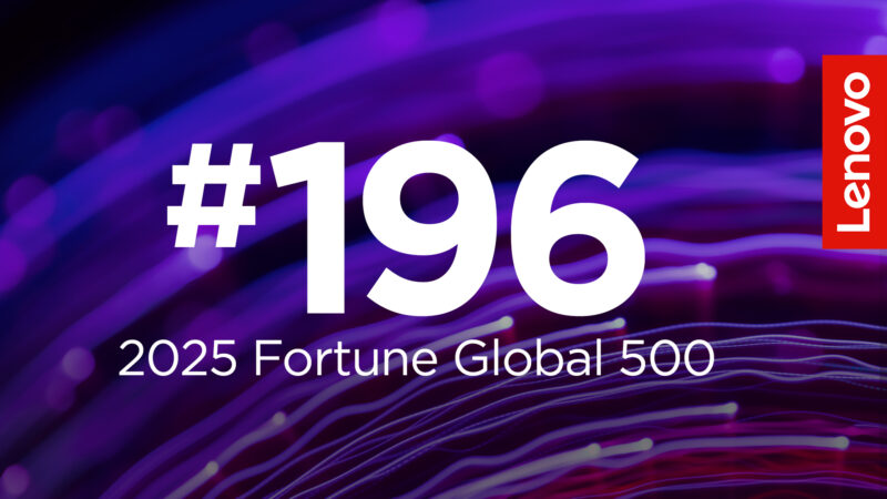 Lenovo Naik 52 Peringkat di Fortune Global 500 Setelah Kinerja Kuat