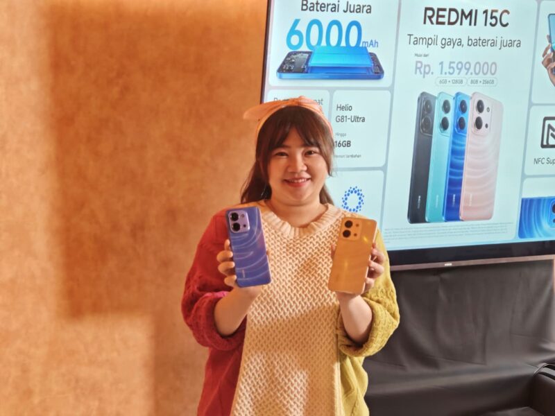 Redmi 15C Resmi Hadir di Indonesia, Baterai 6000mAh dan Harga Rp1 Jutaan