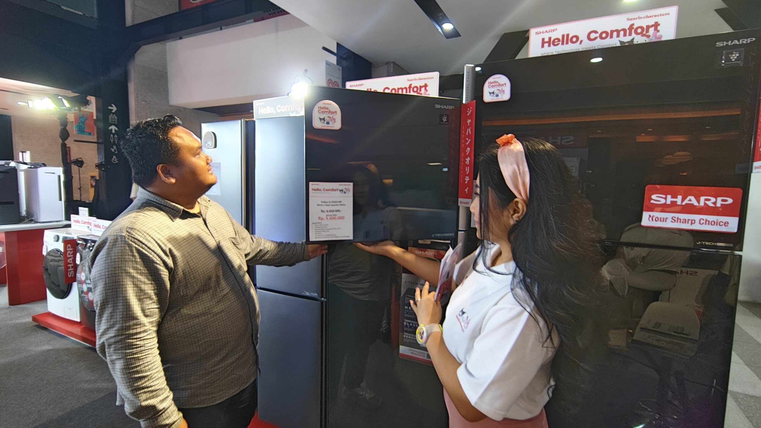 Content image for article: Sharp Luncurkan Kampanye Hello Comfort dengan Kolaborasi Sanrio