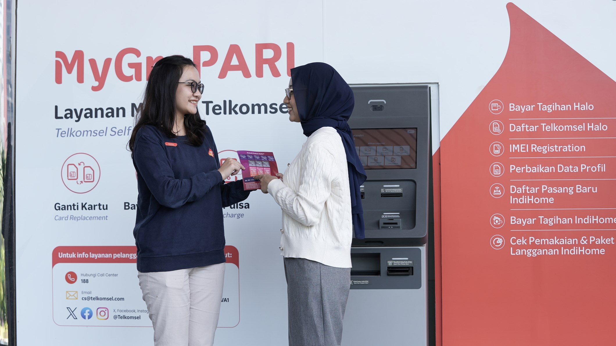 Content image for article: Telkomsel Hadirkan Program Spesial di GraPARI untuk Hari Pelanggan Nasional 2025