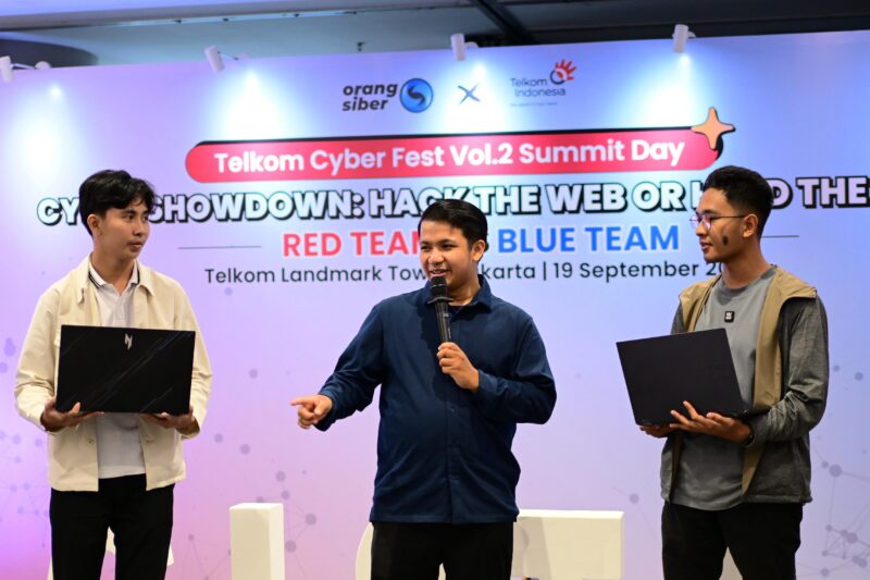 Telkom Cyberfest Vol.2 Latih 50 Talenta Muda Hadapi Ancaman Siber