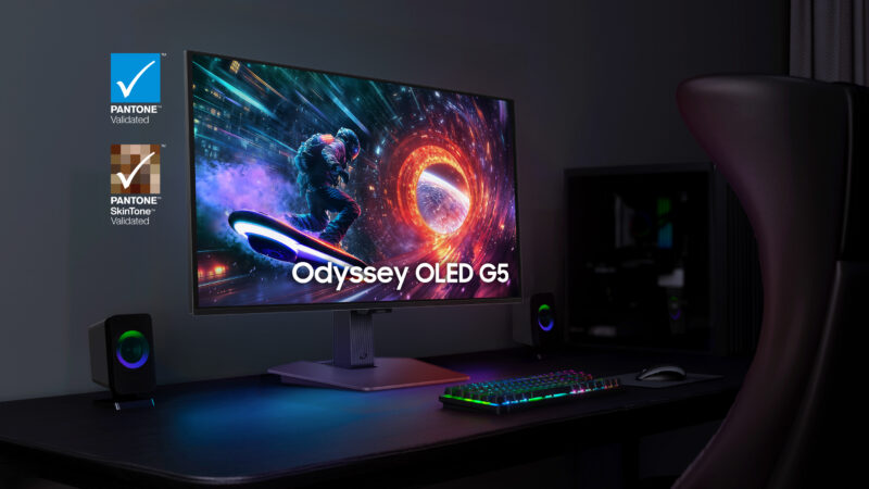 Samsung Odyssey OLED G5 G50SF, Monitornya Para Gamers