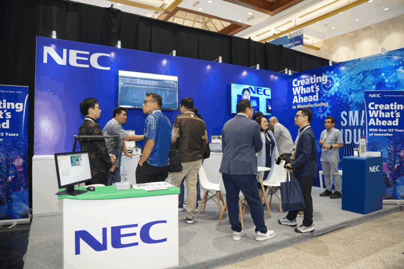 NEC Indonesia Tampilkan Solusi Smart Manufacturing di Indonesia 4.0 Expo