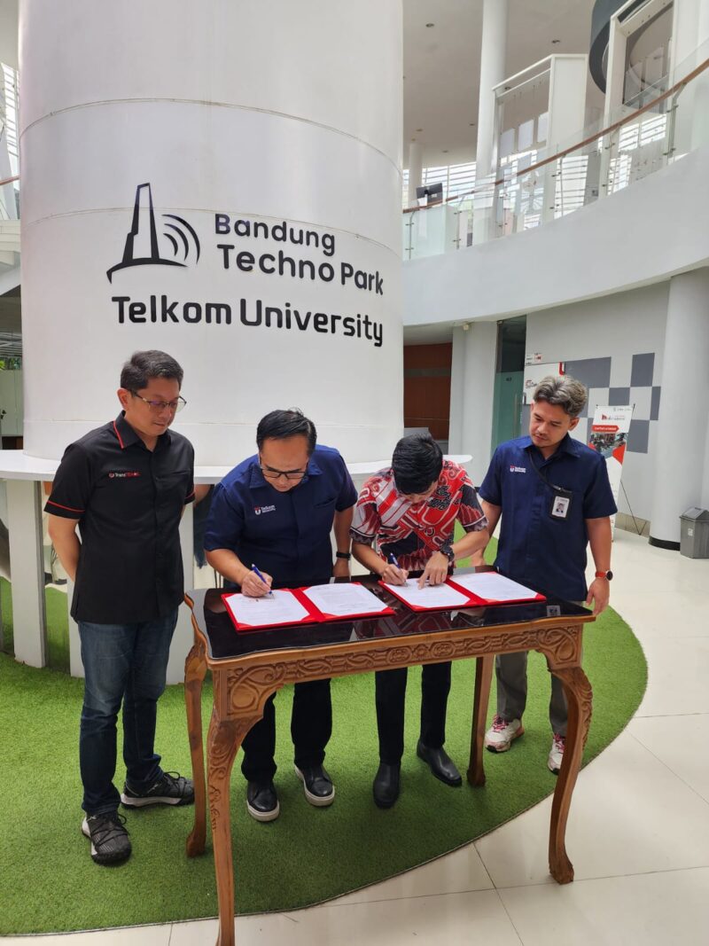 TransTRACK dan BTP Telkom University Jalin Kerja Sama Riset Inovatif