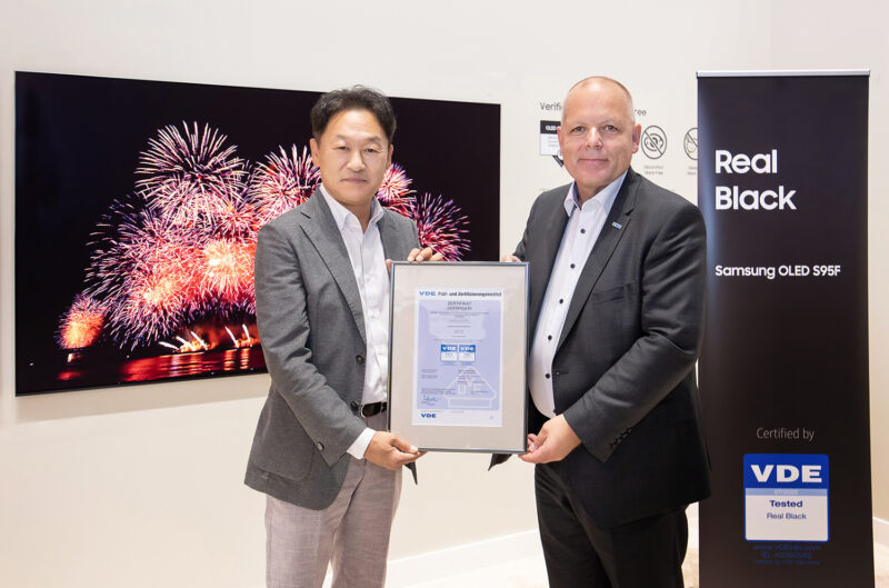 Samsung TV OLED 2025 Raih Sertifikasi Real Black dari VDE