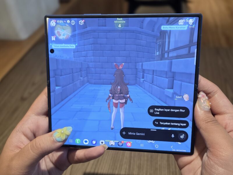 Galaxy Z Fold7: HP Lipat Ideal untuk Gaming dengan Gemini AI