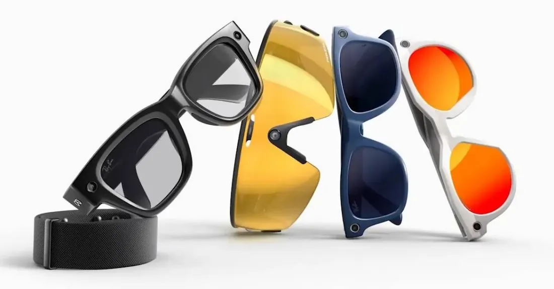 Meta Ray-Ban Display glasses with a built-in HUD leak, sEMG wristband also featured