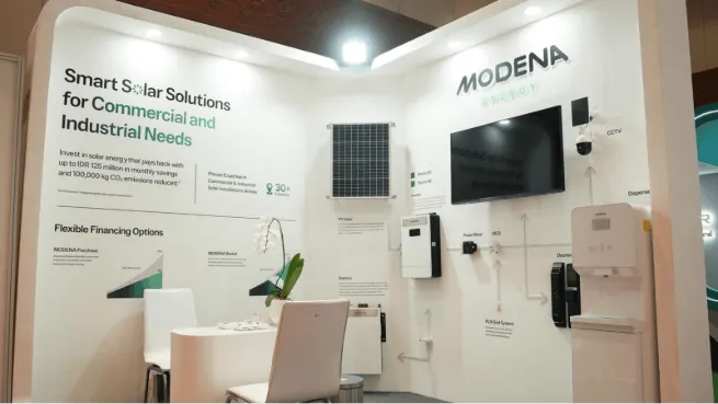 Content image for article: MODENA Perkuat Komitmen Berkelanjutan di IISF 2025