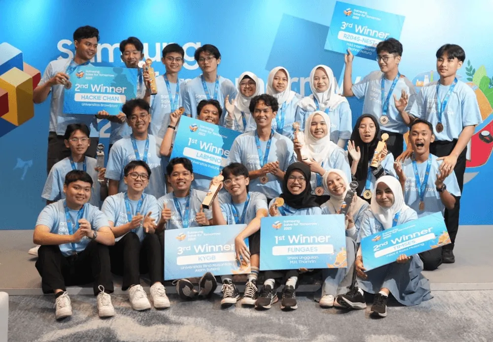Content image for article: Samsung Umumkan 6 Pemenang Solve for Tomorrow 2025