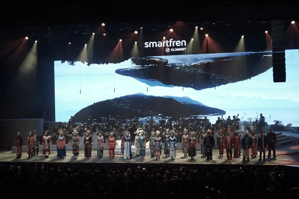 Content image for article: Smartfren Sukses Gelar Malam 100 Cinta 2025 di JIEXPO Kemayoran