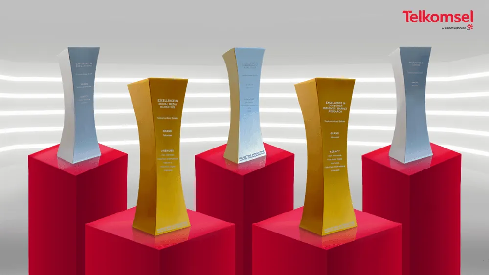Content image for article: Telkomsel Borong 5 Penghargaan Marketing Excellence Awards 2025