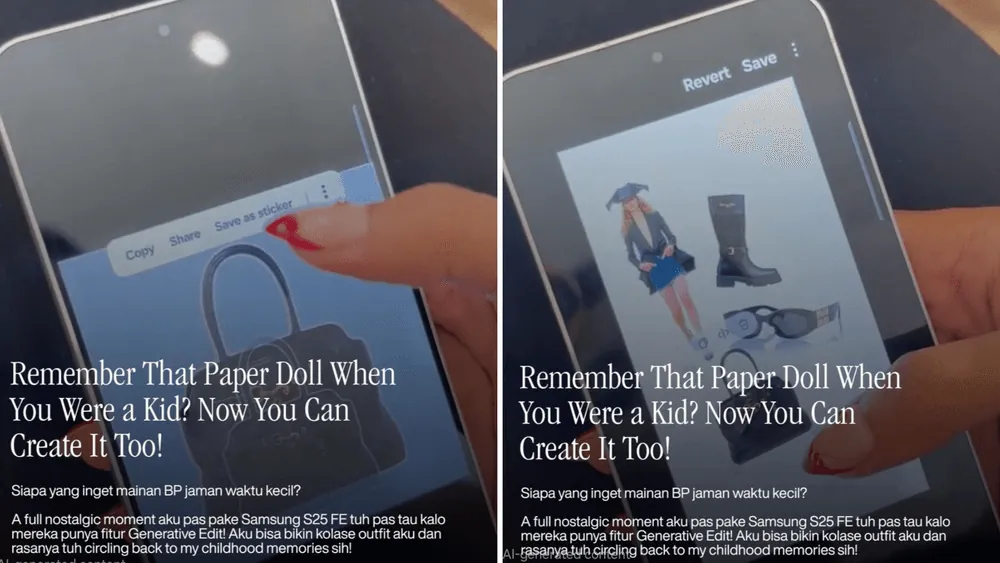 Content image for article: Samsung Galaxy S25 FE Jadi Partner Kreatif Gen Z dengan Galaxy AI