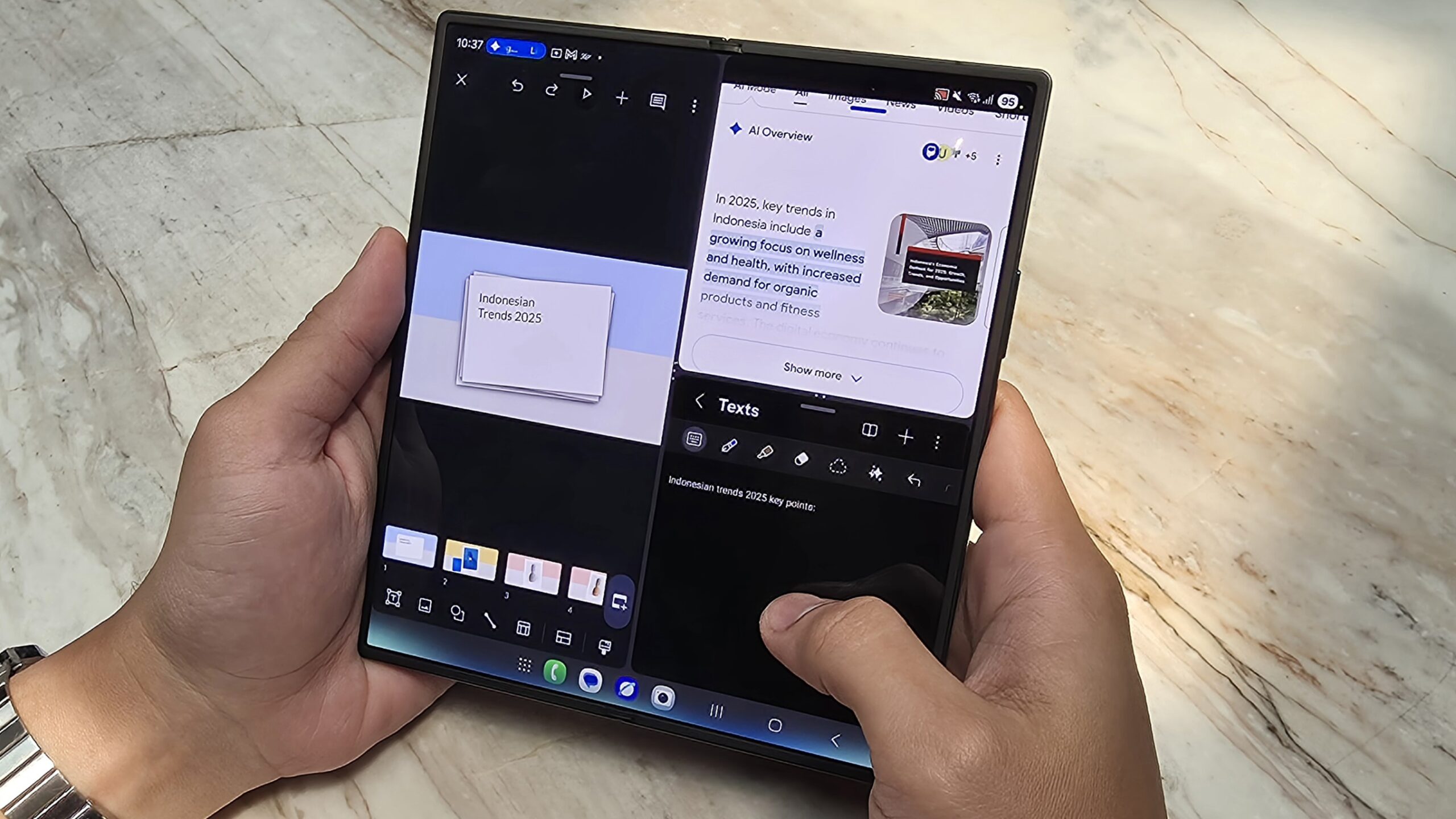 Content image for article: Samsung Galaxy Z Series Bantu Produktivitas Semua Generasi dengan AI