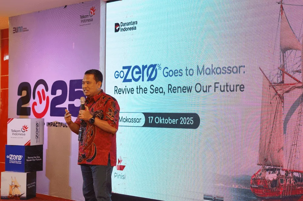 Content image for article: Telkom Lanjutkan GoZero% di Makassar, Lahirkan Inovasi Digital ESG