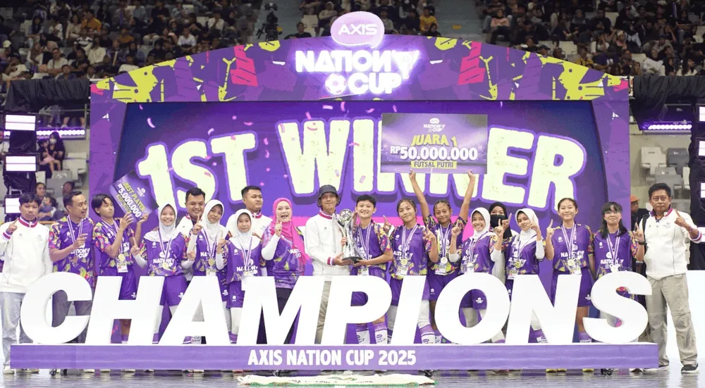 Content image for article: SMK Nusantara Jakarta dan SMAN 2 Mojokerto Juara AXIS Nation Cup 2025