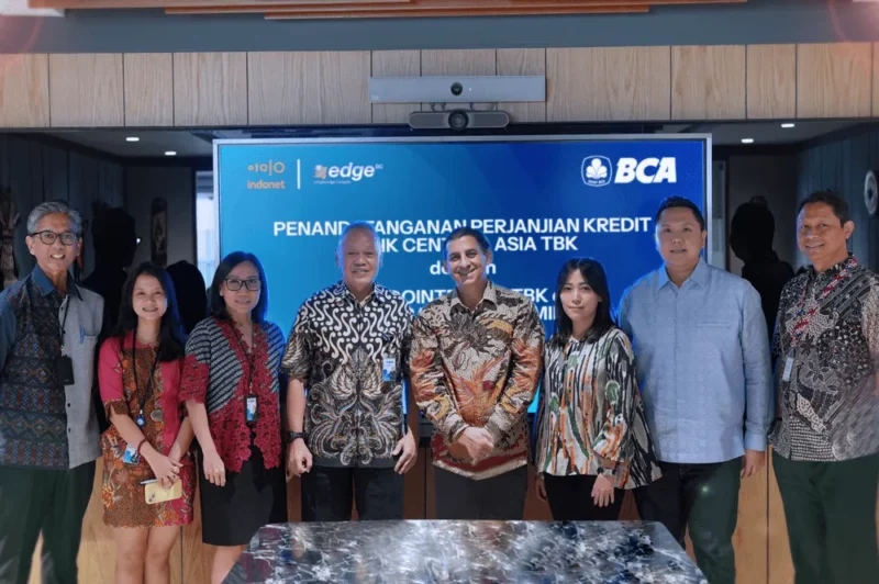 Indonet dan EDGE DC Dapat Kredit Rp 5,5 Triliun dari BCA Indonet dan EDGE DC Dapat Kredit Rp 5,5 Triliun dari BCA