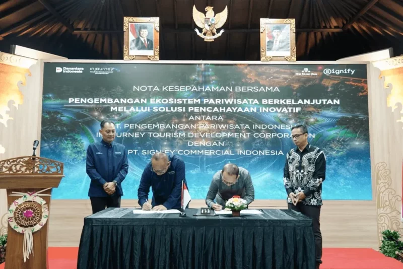 ITDC dan Signify Kolaborasi Wujudkan Destinasi Wisata Hijau