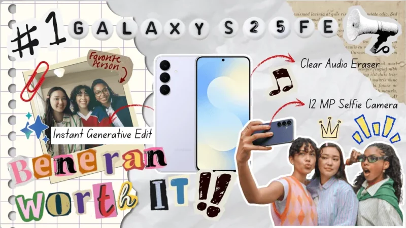 Samsung Galaxy S25 FE, Partner Kreatif Gen Z dengan Galaxy AI