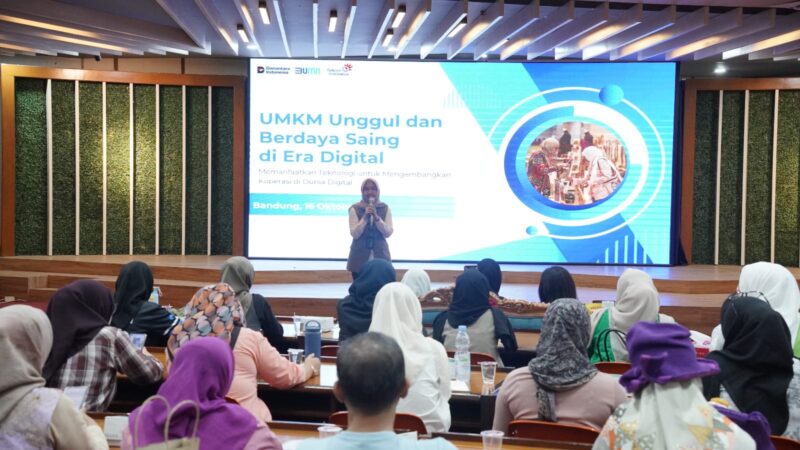 Telkom Jawa Barat Gelar Workshop Digitalisasi UKM Bandung