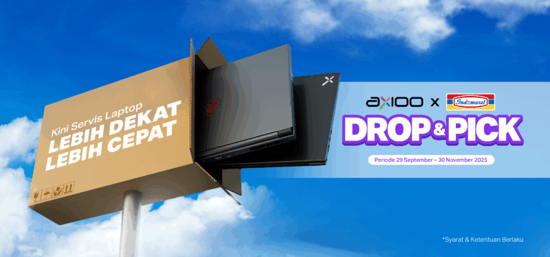 Axioo dan Indomaret Luncurkan Layanan Drop Off & Pick Up Service