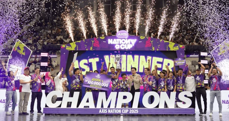SMK Nusantara Jakarta dan SMAN 2 Mojokerto Juara AXIS Nation Cup 2025 SMK Nusantara Jakarta dan SMAN 2 Mojokerto Juara AXIS Nation Cup 2025