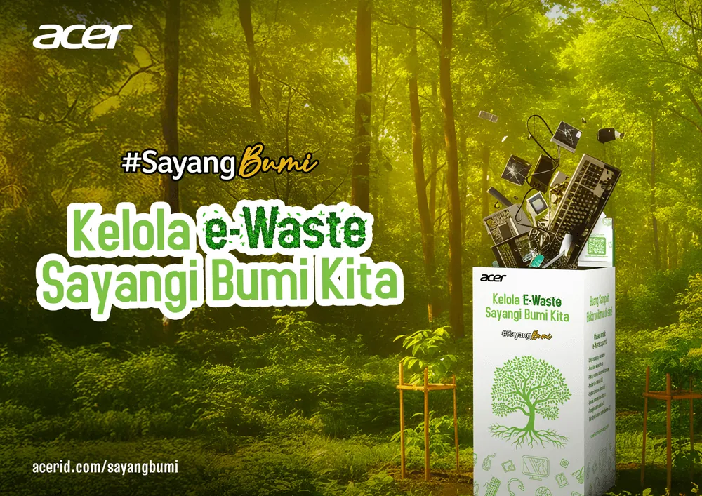 Acer Indonesia Galakkan Gerakan Kelola e-Waste dan Tanam Ribuan Pohon
