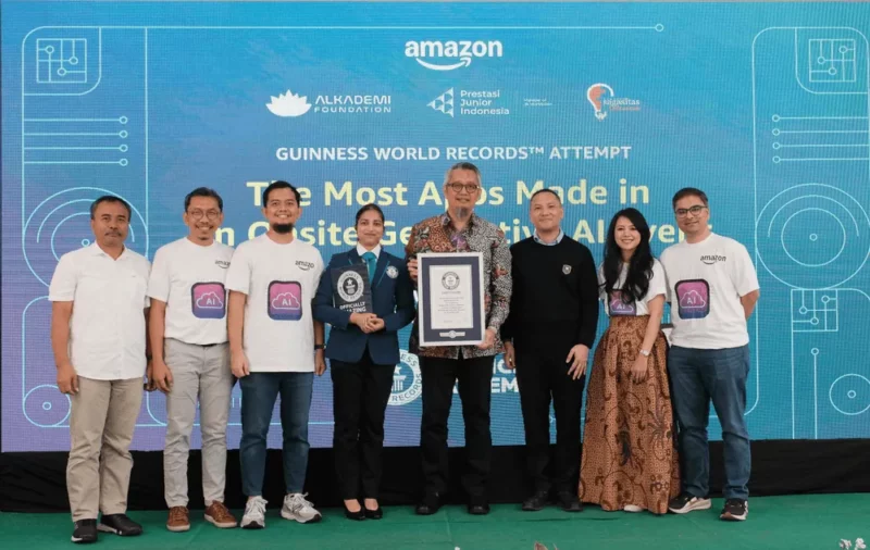 Amazon Pecahkan Rekor Dunia untuk Aplikasi Generative AI di Jawa Barat Amazon Pecahkan Rekor Dunia untuk Aplikasi Generative AI di Jawa Barat
