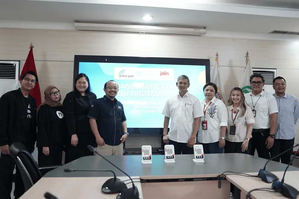 Content image for article: PD Pasar Jaya Gandeng Netzme Digitalisasi Pasar Tradisional Jakarta